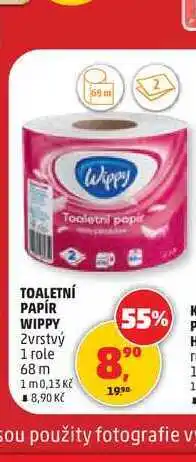 Penny Market TOALETNÍ PAPÍR WIPPY 2vrstvý nabídka