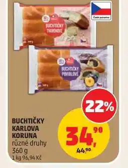 Penny Market Buchtičky Karlova koruna nabídka