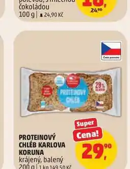 Penny Market Proteinový chléb Karlova koruna nabídka