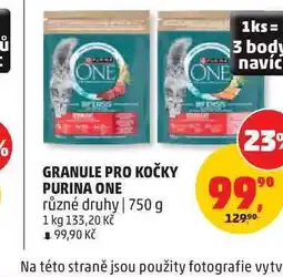 Penny Market GRANULE PRO KOČKY PURINA ONE různé druhy | nabídka