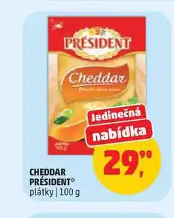 Penny Market CHEDDAR PRÉSIDENT nabídka