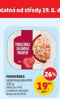 Penny Market POMAZÁNKA salámová pikantní nabídka