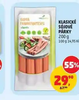 Penny Market KLASICKÉ SÓJOVÉ PÁRKY nabídka