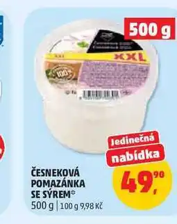 Penny Market ČESNEKOVÁ POMAZÁNKA SE SÝREM nabídka