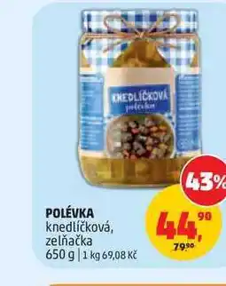 Penny Market POLÉVKA knedlíčková, zelňačka nabídka