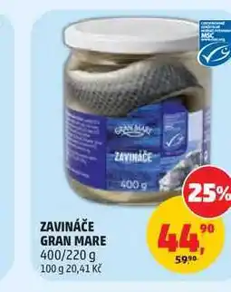 Penny Market ZAVINÁČE GRAN MARE 400/220g nabídka