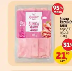 Penny Market ŠUNKA ŘEZNÍKŮV TALÍŘ nabídka