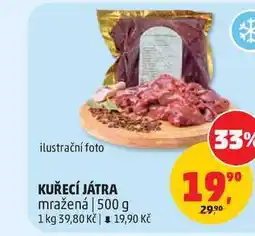 Penny Market KUŘECÍ JÁTRA mražená nabídka