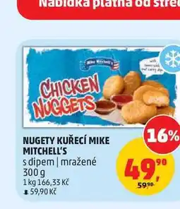 Penny Market NUGETY KUŘECÍ MIKE MITCHELL'S s dipem | mražené nabídka