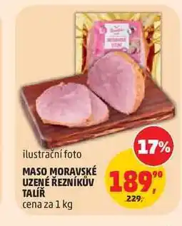 Penny Market MORAVSKÉ UZENÉ ŘEZNÍKŮV TALÍŘ cena za nabídka