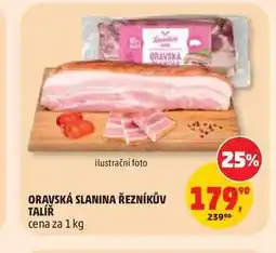Penny Market ORAVSKÁ SLANINA ŘEZNÍKŮV TALÍŘ nabídka