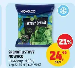 Penny Market ŠPENÁT LISTOVÝ NOWACO mražený nabídka
