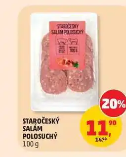 Penny Market STAROČESKÝ SALÁM POLOSUCHÝ nabídka