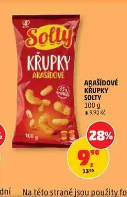 Penny Market ARAŠÍDOVÉ KŘUPKY SOLTY nabídka