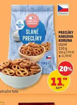 Penny Market PRECLÍKY KARLOVA KORUNA slané nabídka