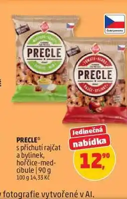 Penny Market PRECLE* s příchutí rajčat a bylinek, hořčice-med-cibule nabídka