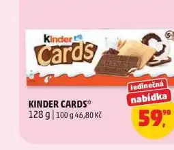 Penny Market KINDER CARDS nabídka