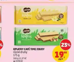 Penny Market OPLATKY CAFÉ TIME/ENJOY nabídka