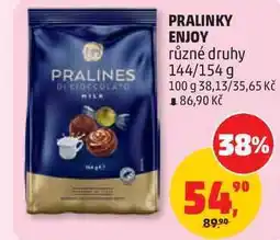 Penny Market PRALINKY ENJOY různé druhy 144/154 g nabídka