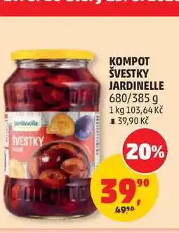 Penny Market KOMPOT ŠVESTKY JARDINELLE 680/385 g nabídka