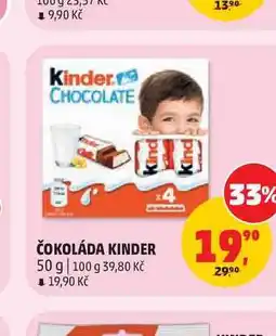 Penny Market ČOKOLÁDA KINDER nabídka