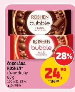 Penny Market ČOKOLÁDA ROSHEN* různé druhy nabídka