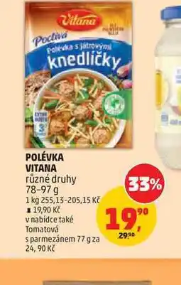 Penny Market POLÉVKA VITANA různé druhy nabídka
