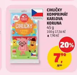 Penny Market CIHLIČKY KOMPRIMÁT KARLOVA KORUNA nabídka