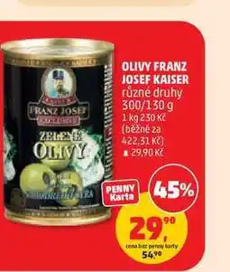 Penny Market RANZ JOSEF KAISER různé druhy 300/130 g nabídka