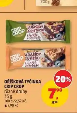 Penny Market OŘÍŠKOVÁ TYČINKA CRIP CROP nabídka