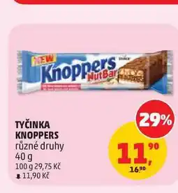Penny Market TYČINKA KNOPPERS různé druhy nabídka
