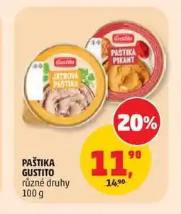 Penny Market PAŠTIKA GUSTITO nabídka