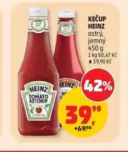 Penny Market KEČUP HEINZ ostrý, jemný nabídka