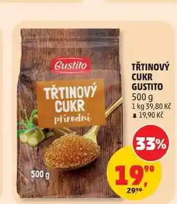 Penny Market TŘTINOVÝ CUKR GUSTITO nabídka