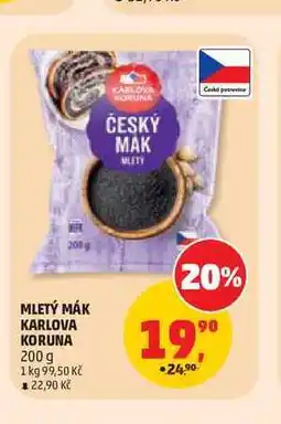 Penny Market MLETÝ MÁK KARLOVA KORUNA nabídka
