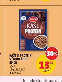 Penny Market KAŠE PROTEIN S ČOKOLÁDOU EMCO nabídka