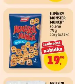 Penny Market LUPÍNKY MONSTER MUNCH* solené nabídka