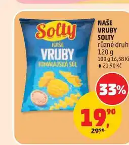 Penny Market NAŠE VRUBY SOLTY různé druh nabídka