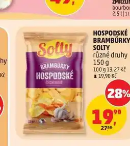 Penny Market HOSPODSKÉ BRAMBŮRKY SOLTY různé druhy nabídka