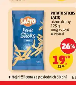 Penny Market POTATO STICKS SALTO různé druhy nabídka