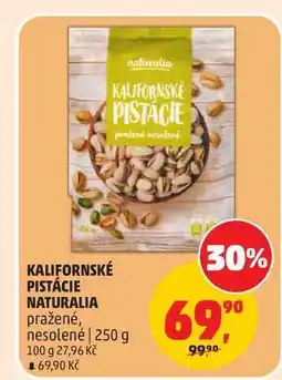 Penny Market KALIFORNSKÉ PISTÁCIE NATURALIA pražené, nesolené | nabídka