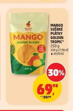 Penny Market MANGO SUŠENÉ PLÁTKY GOLDEN TROPIC nabídka