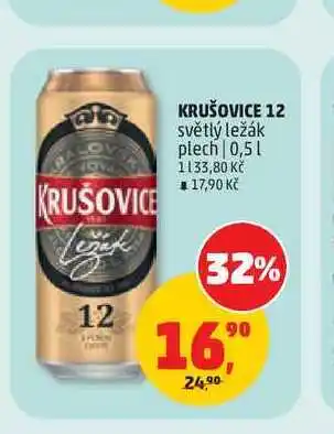 Penny Market KRUŠOVICE 12 světlý ležák plech nabídka