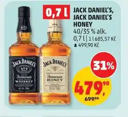 Penny Market JACK DANIEL'S HONEY 40/35% alk nabídka