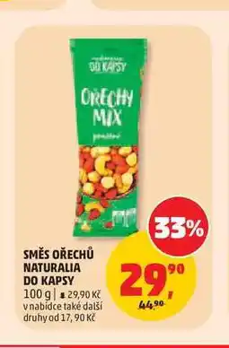 Penny Market SMĚS OŘECHŮ NATURALIA DO KAPSY nabídka