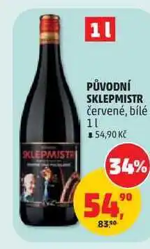 Penny Market PŮVODNÍ SKLEPMISTR červené, bílé nabídka