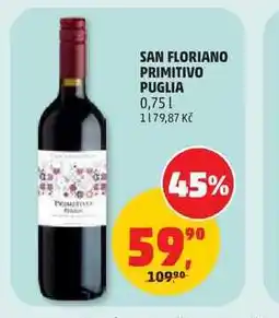 Penny Market SAN FLORIANO PRIMITIVO PUGLIA nabídka