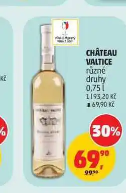 Penny Market CHÂTEAU VALTICE různé druhy nabídka
