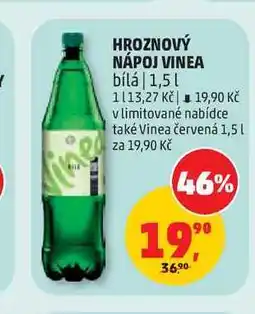 Penny Market HROZNOVÝ NÁPOJ VINEA bílá | nabídka