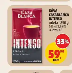 Penny Market KÁVA CASABLANCA INTENSO mletá nabídka